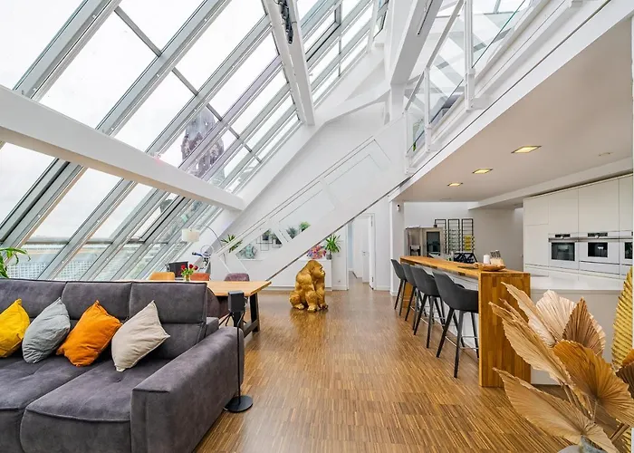 Luxus Penthouse Am Kurfuerstendamm Daire *